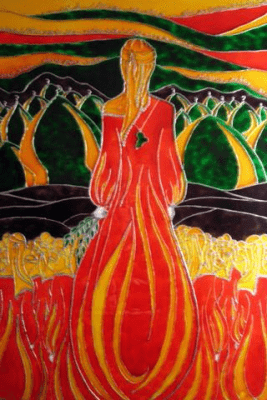 Capture d'écran de l'application Glass Painting Ideas - #6