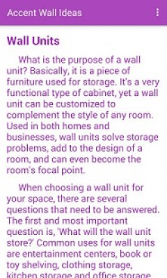 Capture d'écran de l'application Accent Wall Ideas - #9