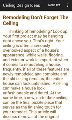 Capture d'écran de l'application Ceiling Design Ideas - #9