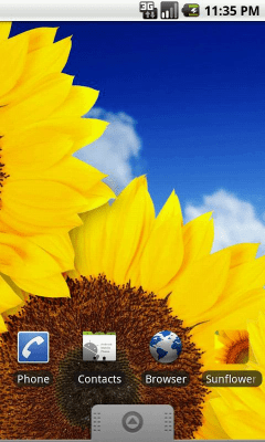 Capture d'écran de l'application Sunflower Wallpapers - #2