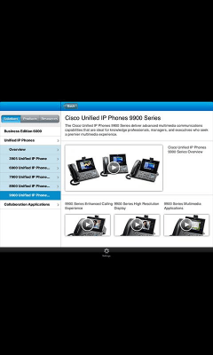 Capture d'écran de l'application Cisco Collaboration Expert - #5