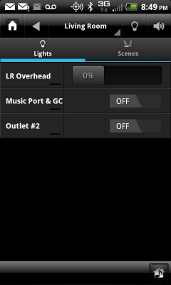 Capture d'écran de l'application Cisco SC Residence - #3