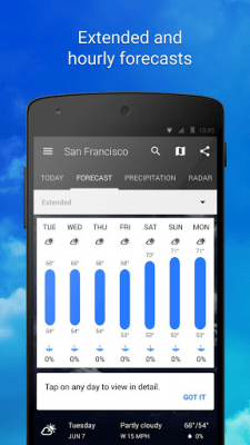 Capture d'écran de l'application 1Weather - #4