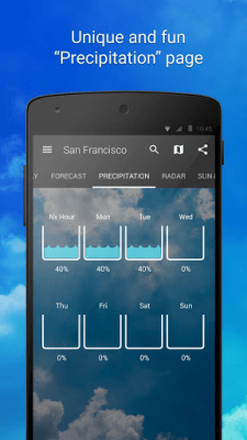 Capture d'écran de l'application 1Weather - #5