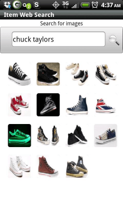Capture d'écran de l'application ClosetVirtual - #6
