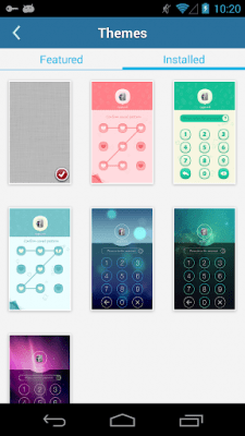 Capture d'écran de l'application AppLock Theme 7 - #3