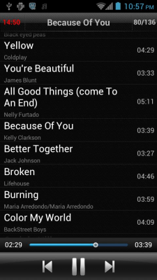 Capture d'écran de l'application Timer Music Player - #4