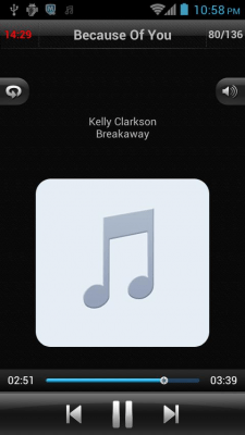 Capture d'écran de l'application Timer Music Player - #5