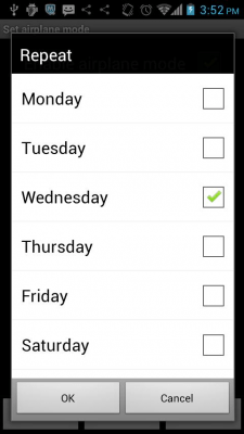 Capture d'écran de l'application Auto Airplane Mode - #5