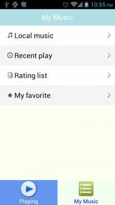 Capture d'écran de l'application Folder Music Player - #2