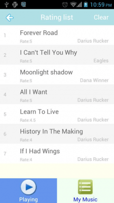 Capture d'écran de l'application Folder Music Player - #5