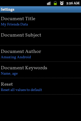 Capture d'écran de l'application Excel to PDF Converter - #6