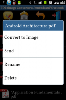 Capture d'écran de l'application PDF to Image Converter - #4