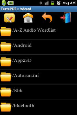 Capture d'écran de l'application Text to PDF Converter-Offline - #7