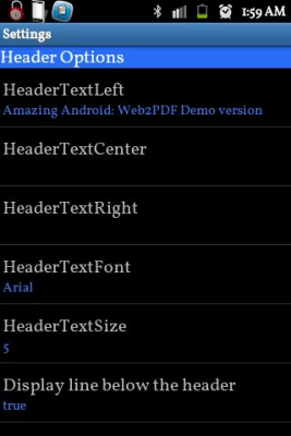 Capture d'écran de l'application Web to PDF Converter - #5