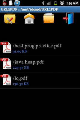 Capture d'écran de l'application Web to PDF Converter - #6