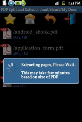 Capture d'écran de l'application PDF Cutter - #4