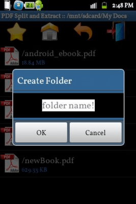 Capture d'écran de l'application PDF Cutter - #7