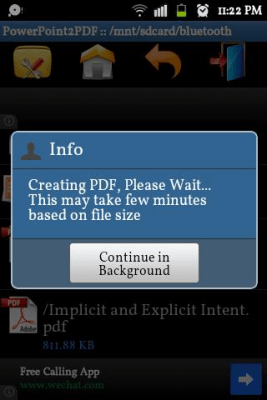 Capture d'écran de l'application PowerPoint to PDF Converter - #3