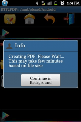 Capture d'écran de l'application RTF to PDF Converter - #3