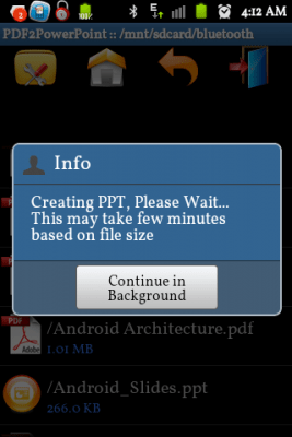 Capture d'écran de l'application PDF to PowerPoint Converter - #4