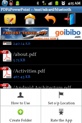 Capture d'écran de l'application PDF to PowerPoint Converter - #6