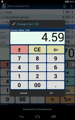 Capture d'écran de l'application Office Calculator Free - #1