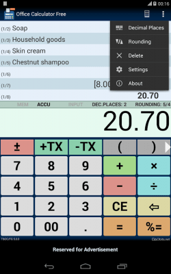 Capture d'écran de l'application Office Calculator Free - #3