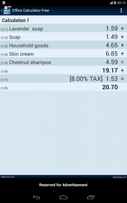 Capture d'écran de l'application Office Calculator Free - #5
