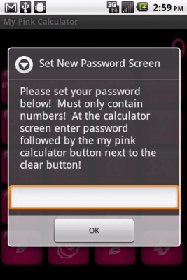 Capture d'écran de l'application My Pink Secret Diary Decoy WDP - #2