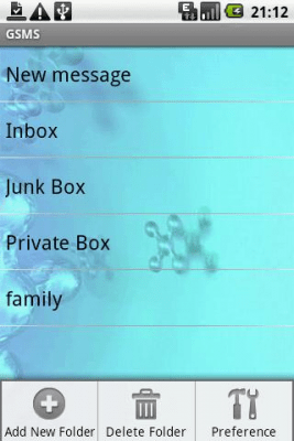 Capture d'écran de l'application GSMS Trial - #3
