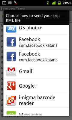 Capture d'écran de l'application Save your Travel - #3