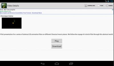 Capture d'écran de l'application VeoMusic - #5