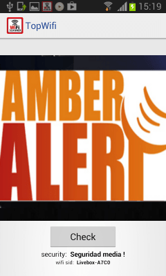 Capture d'écran de l'application TopWifi - wifi scanner - #3