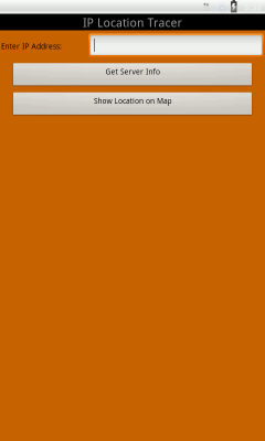 Capture d'écran de l'application IP Address Tracer - #1