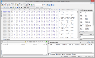 Capture d'écran de l'application Hex Workshop - #3