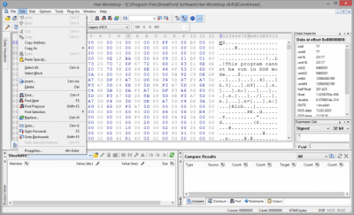 Capture d'écran de l'application Hex Workshop - #4