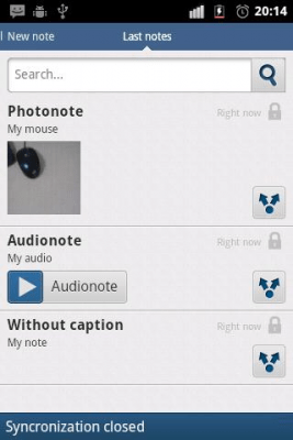 Capture d'écran de l'application Deepmemo - #3