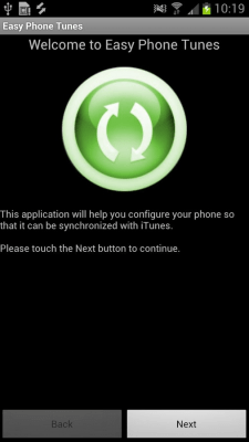 Capture d'écran de l'application Easy Phone Tunes - #2
