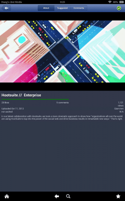 Capture d'écran de l'application Dailymotion & Vimeo Downloader - #5