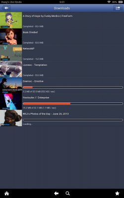 Capture d'écran de l'application Dailymotion & Vimeo Downloader - #6