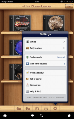 Capture d'écran de l'application Dailymotion & Vimeo Downloader - #11