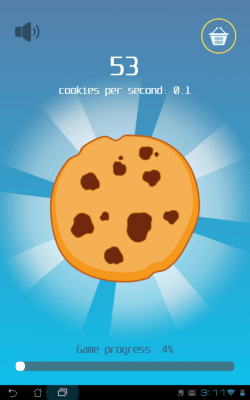 Capture d'écran de l'application Cookie Clicker HD - #1