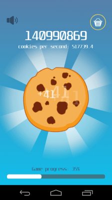 Capture d'écran de l'application Cookie Clicker HD - #3