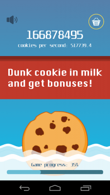 Capture d'écran de l'application Cookie Clicker HD - #4