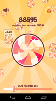 Capture d'écran de l'application Christmas Candy Cookie Clicker - #4