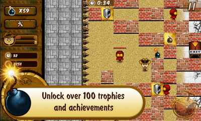 Capture d'écran de l'application Bombergeddon Free - #3