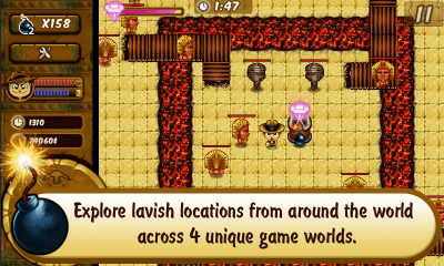 Capture d'écran de l'application Bombergeddon Free - #4