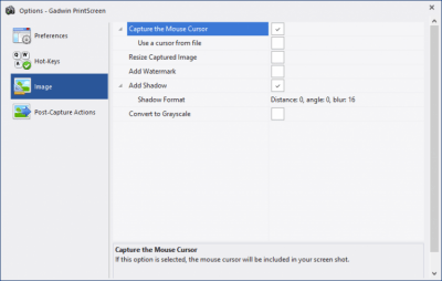 Capture d'écran de l'application Gadwin PrintScreen - #5