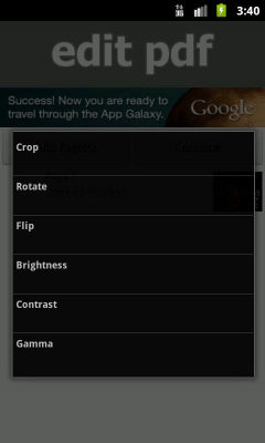 Capture d'écran de l'application Scan to PDF Free - #6